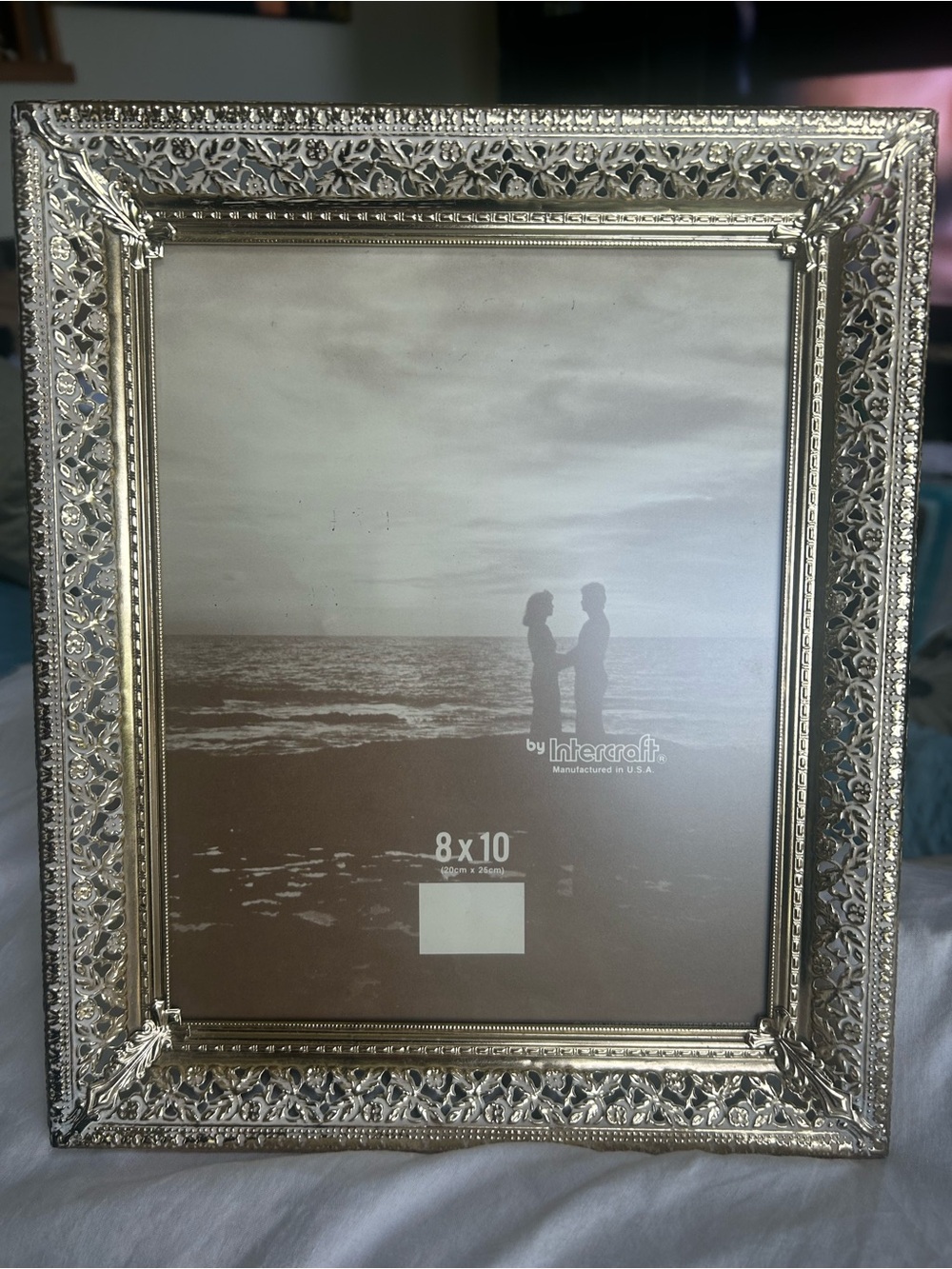 Decorative vintage gold  Picture Frame.(filigree 8X10)